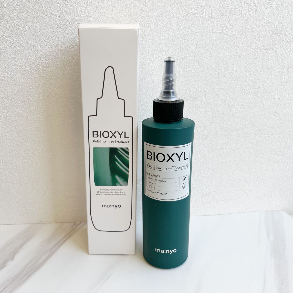 バイオクシル アンチヘアロスライン シャンプー/トリートメント/manyo/市販シャンプーを使ったクチコミ(1枚目)