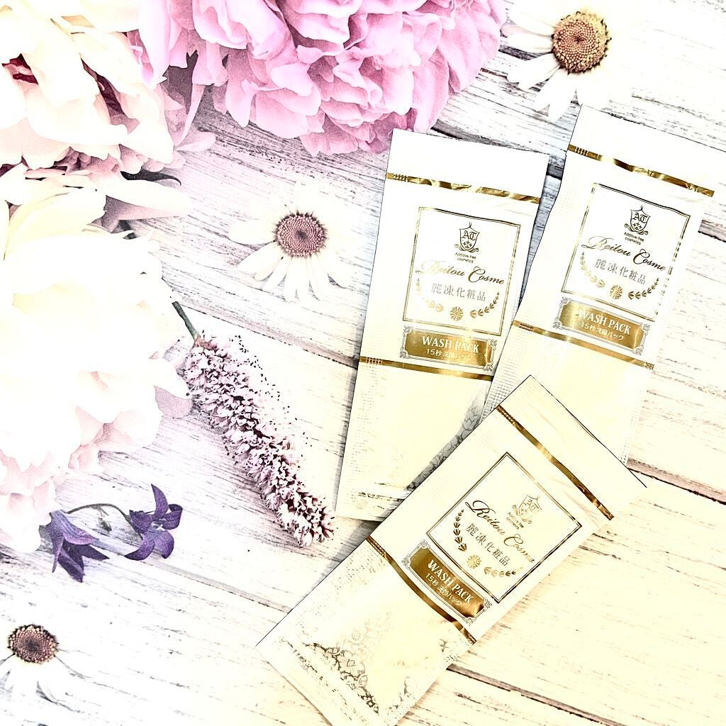 15秒洗顔パック/麗凍化粧品/その他洗顔料を使ったクチコミ(1枚目)