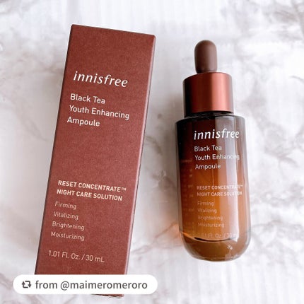 ブラックティー ユース セラム/innisfree/美容液を使ったクチコミ(4枚目)