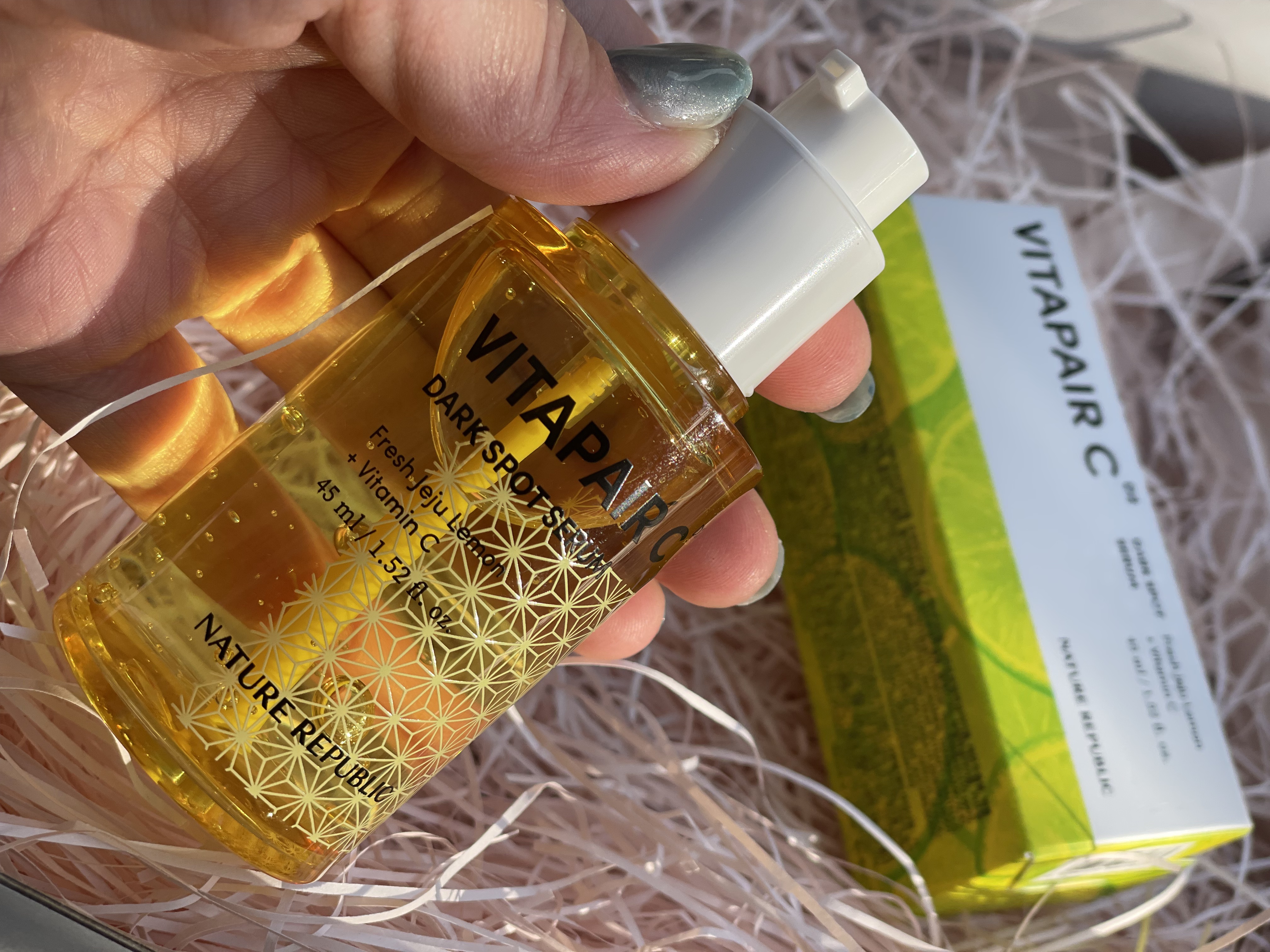 ビタペアC ダークスポットセラム/ネイチャーリパブリック/美容液を使ったクチコミ（3枚目）