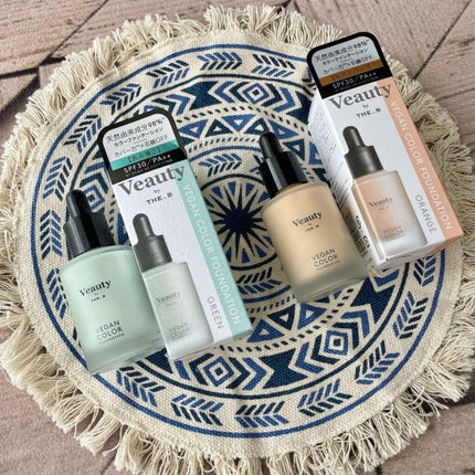 ヴィーガン カラーファンデーション/Veauty by THE_B/リキッドファンデーションを使ったクチコミ(2枚目)