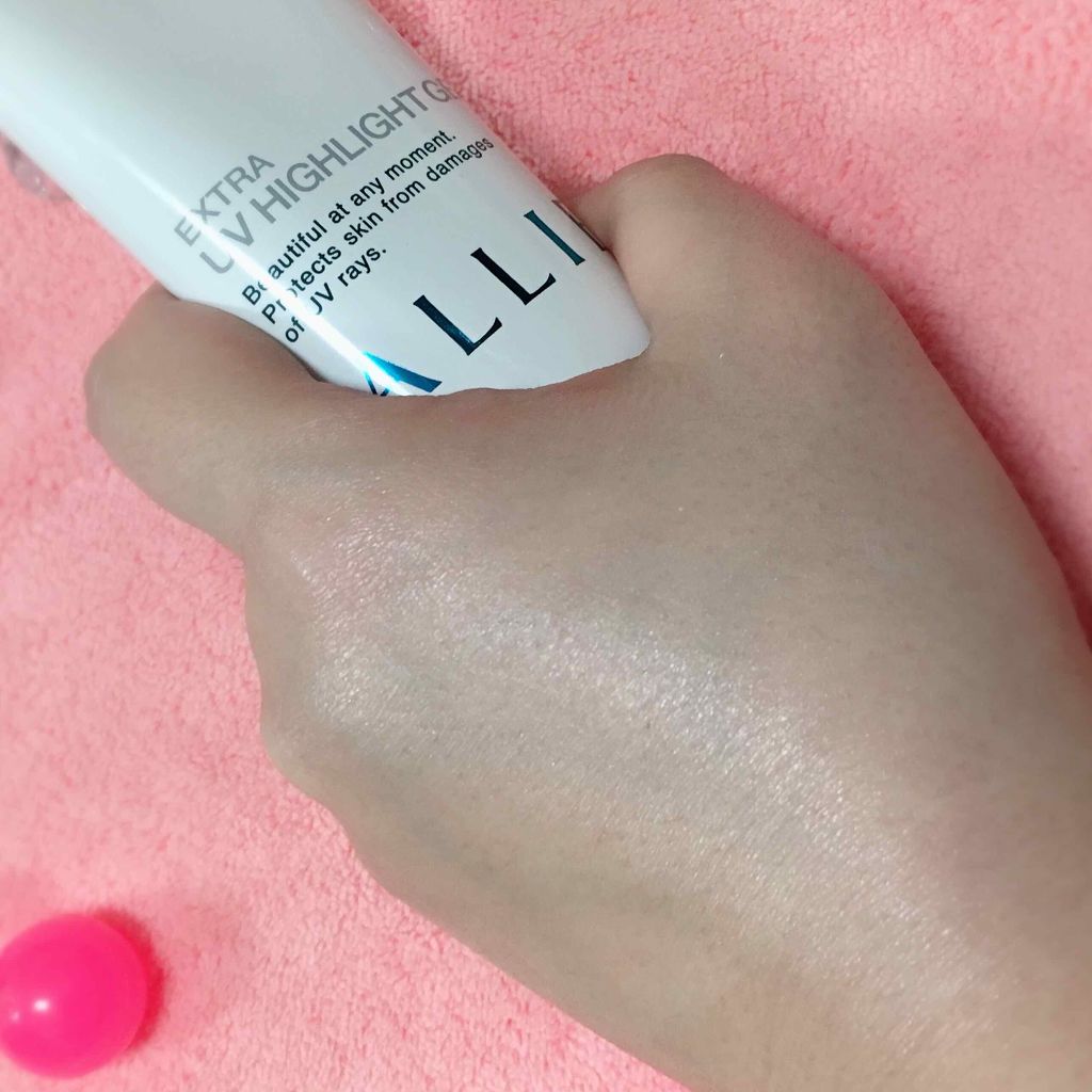 エクストラUV ハイライトジェル/アリィー/日焼け止めジェルを使ったクチコミ(4枚目)