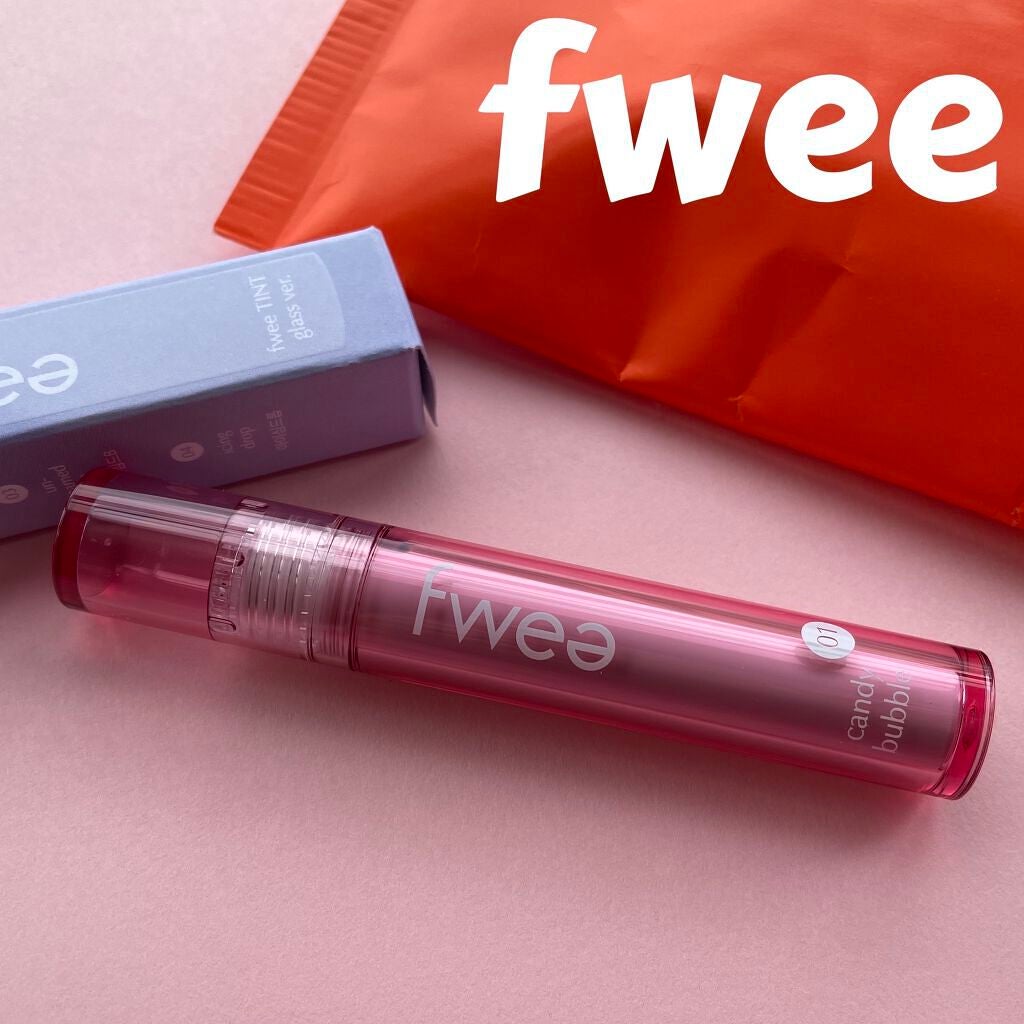 フィーティントガラス/fwee/リップティントを使ったクチコミ(1枚目)