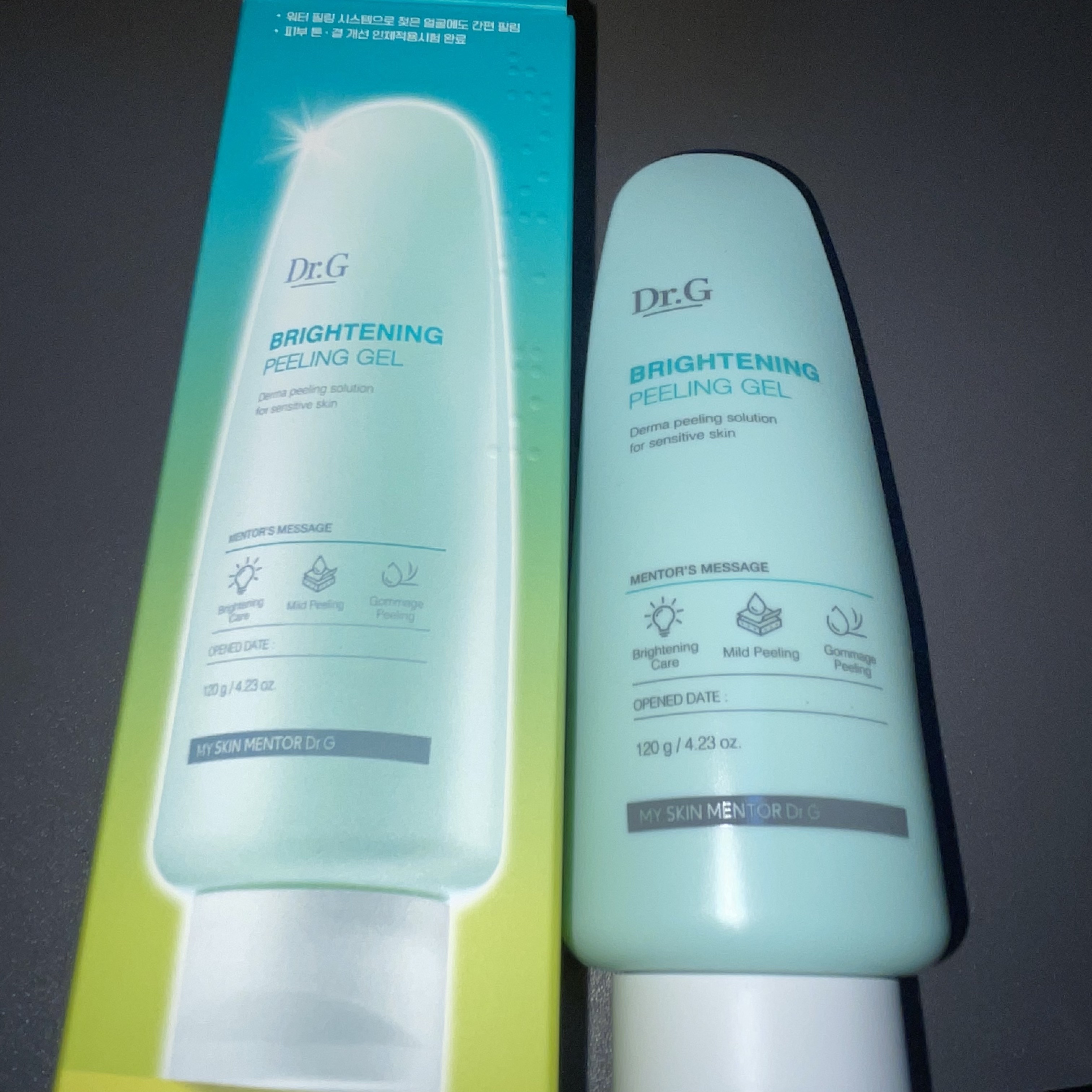 ブライトニングピーリングジェル/Dr.G/ピーリングを使ったクチコミ（1枚目）