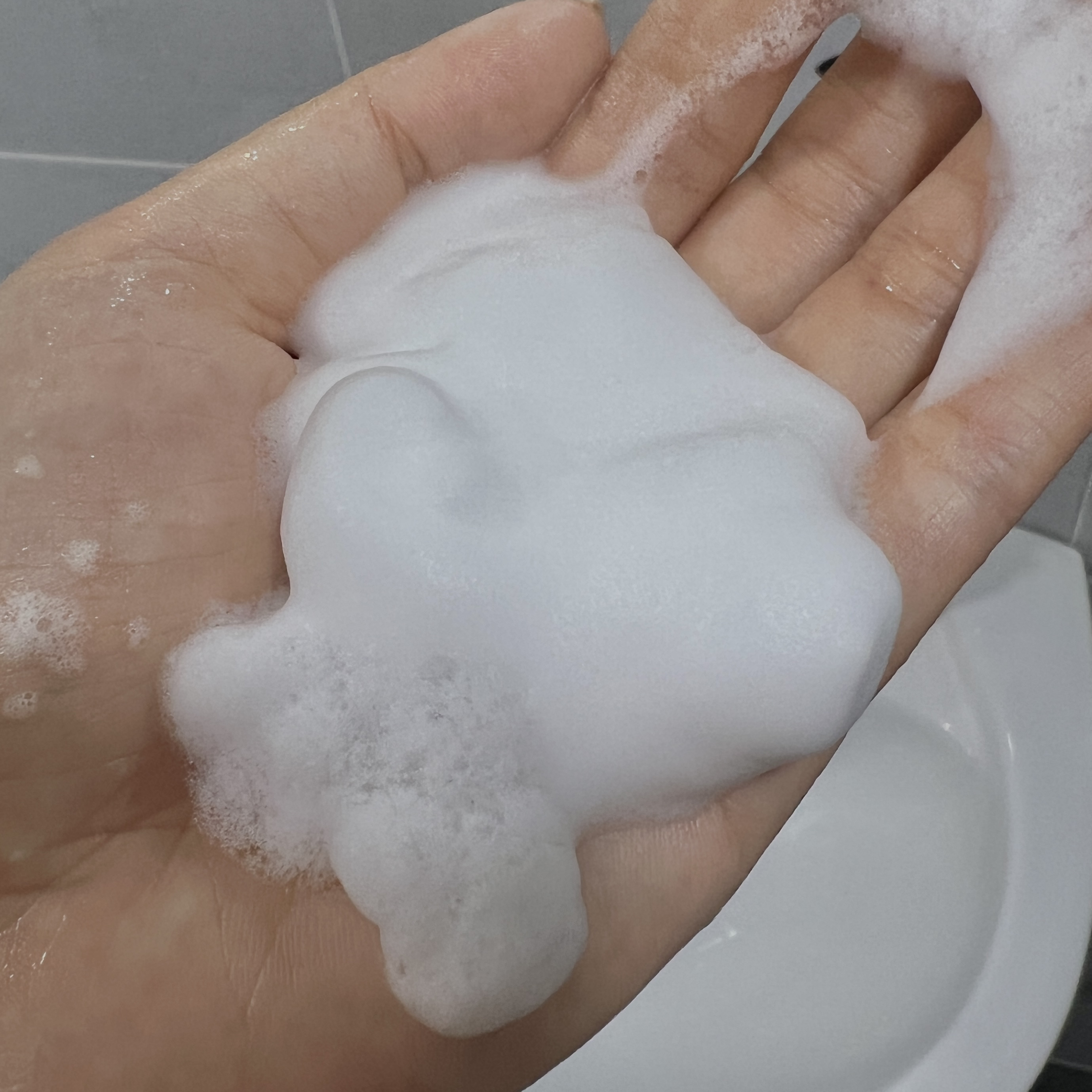 アミノ酸 ジェントル バブル クレンザー/Dr.Althea/泡洗顔を使ったクチコミ（3枚目）