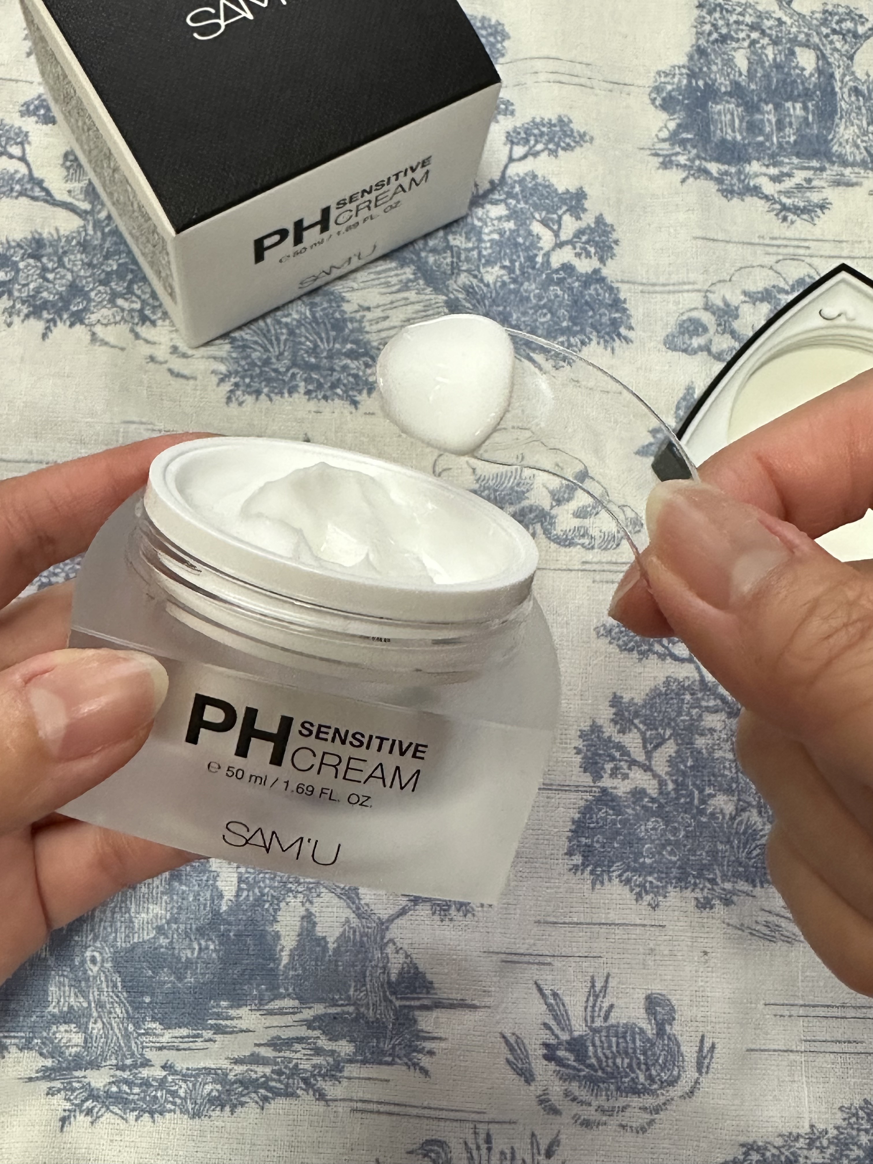 サミュ PHセンシティブクリーム/SAM'U/フェイスクリームを使ったクチコミ（1枚目）