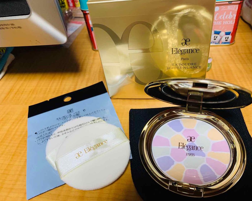 ラ プードル オートニュアンス/Elégance/プレストパウダーを使ったクチコミ(1枚目)