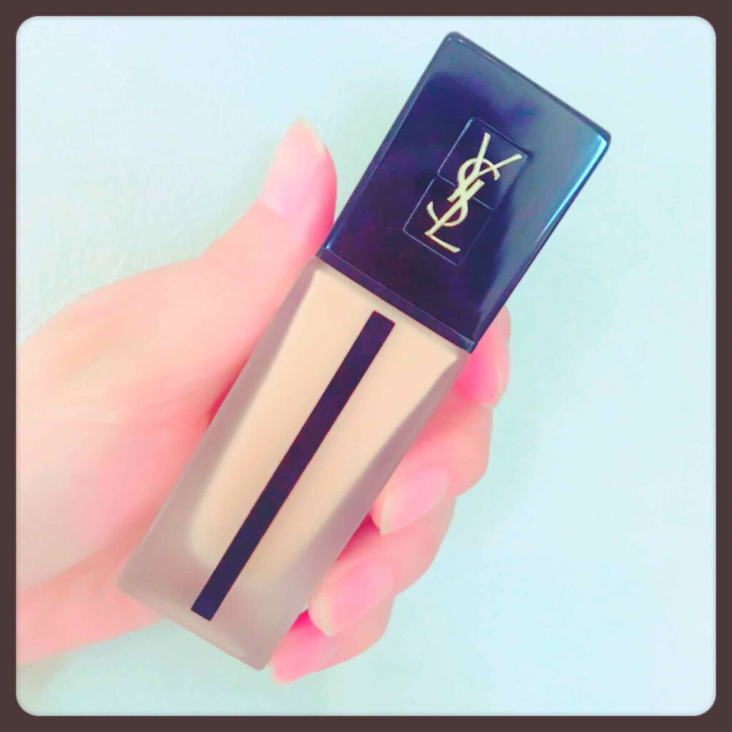 アンクル ド ポー オール アワーズ ファンデーション/YVES SAINT LAURENT BEAUTE/リキッドファンデーションを使ったクチコミ（1枚目）