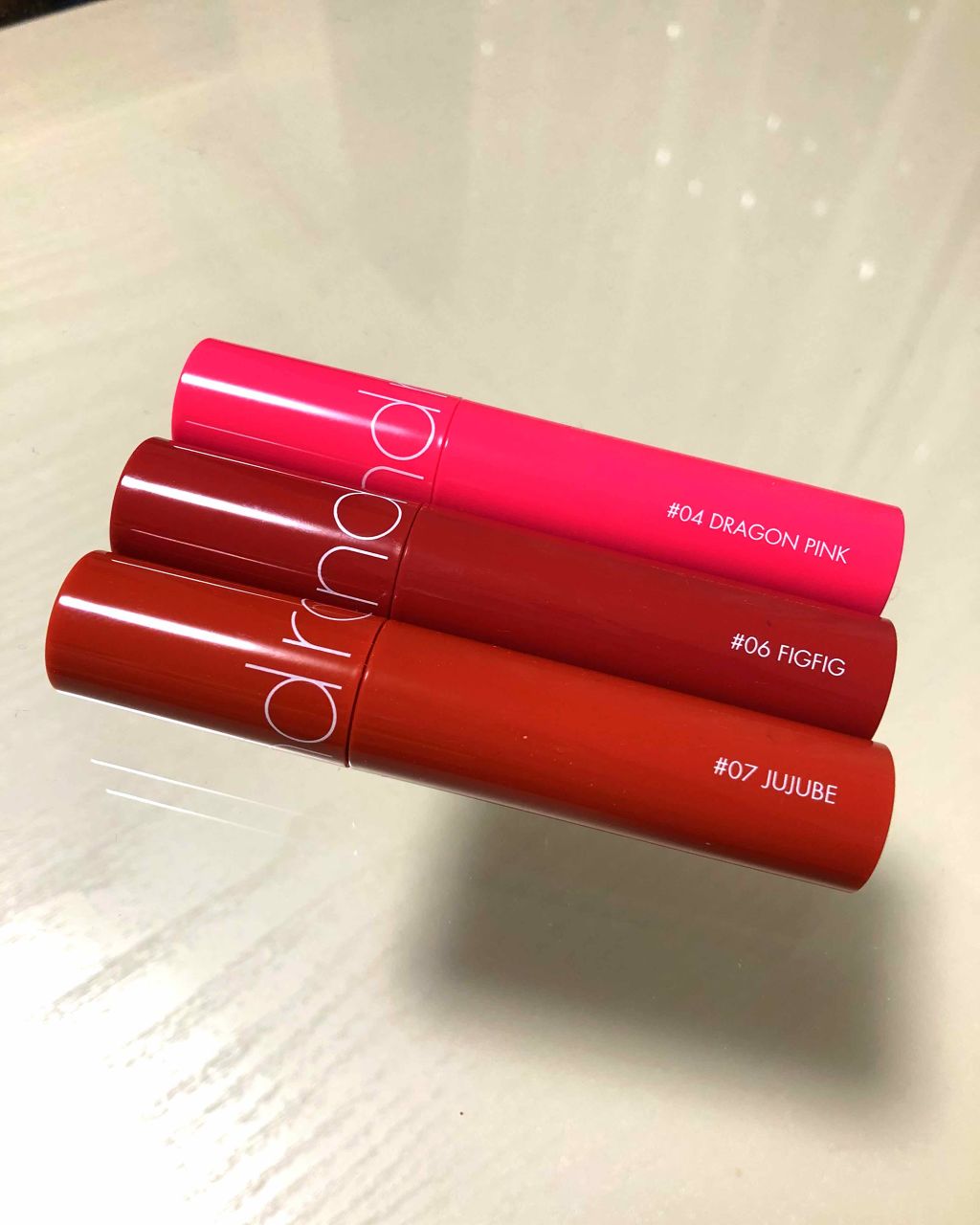 ジューシーラスティングティント/rom&nd/リップティントを使ったクチコミ(1枚目)