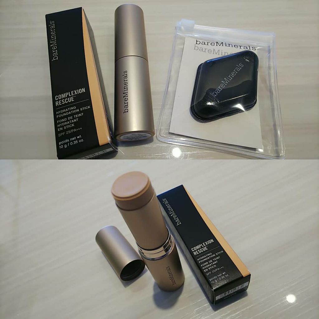 CR ハイドレイティング ファンデーション スティック/bareMinerals/その他ファンデーションを使ったクチコミ(1枚目)