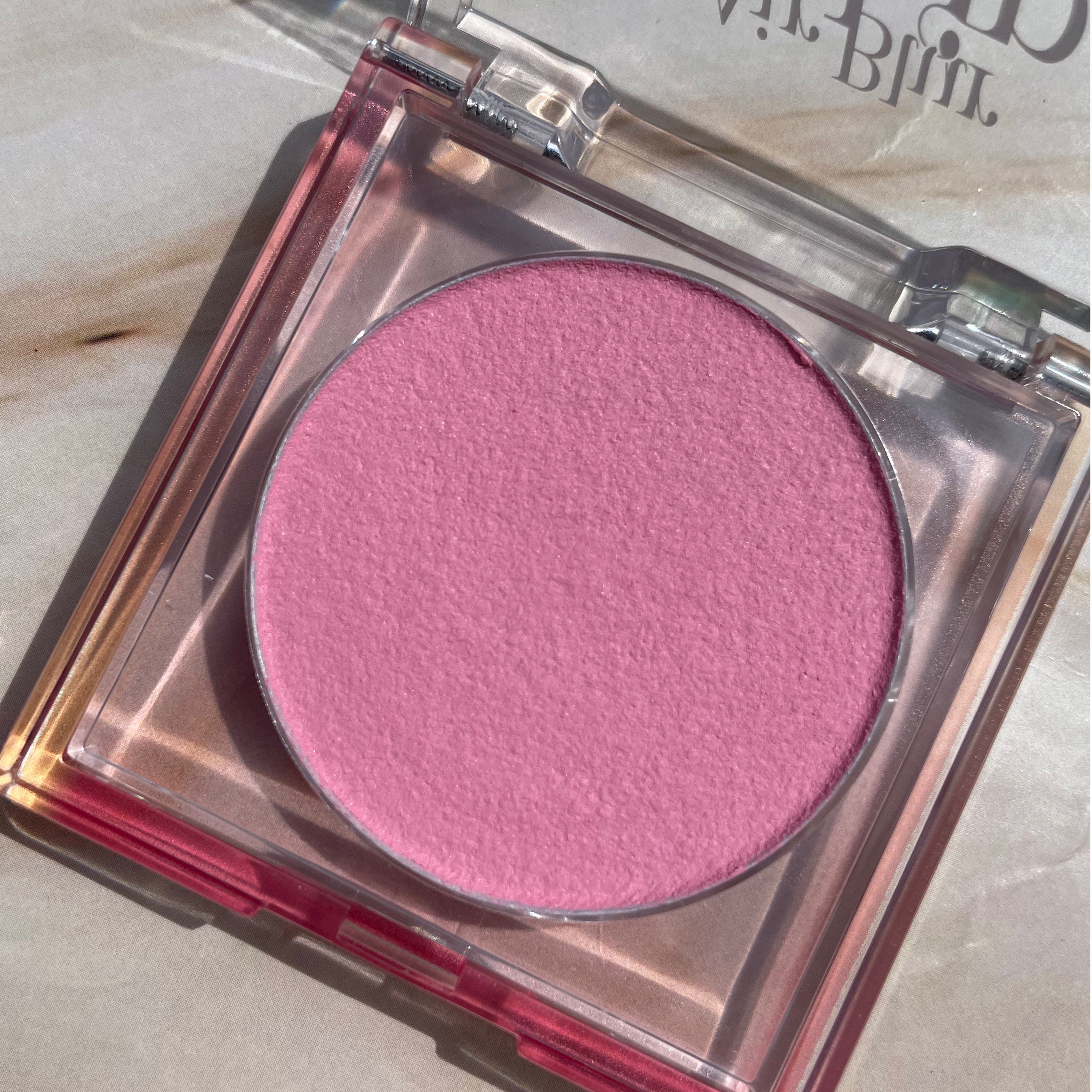 エアーブラーホイップチーク #7 CHERRY PIECE/CLIO/パウダーチークを使ったクチコミ（2枚目）