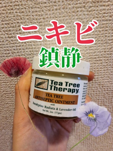 ティーツリーアンティセプティックバーム/Tea Tree Therapy/フェイスバームを使ったクチコミ（1枚目）