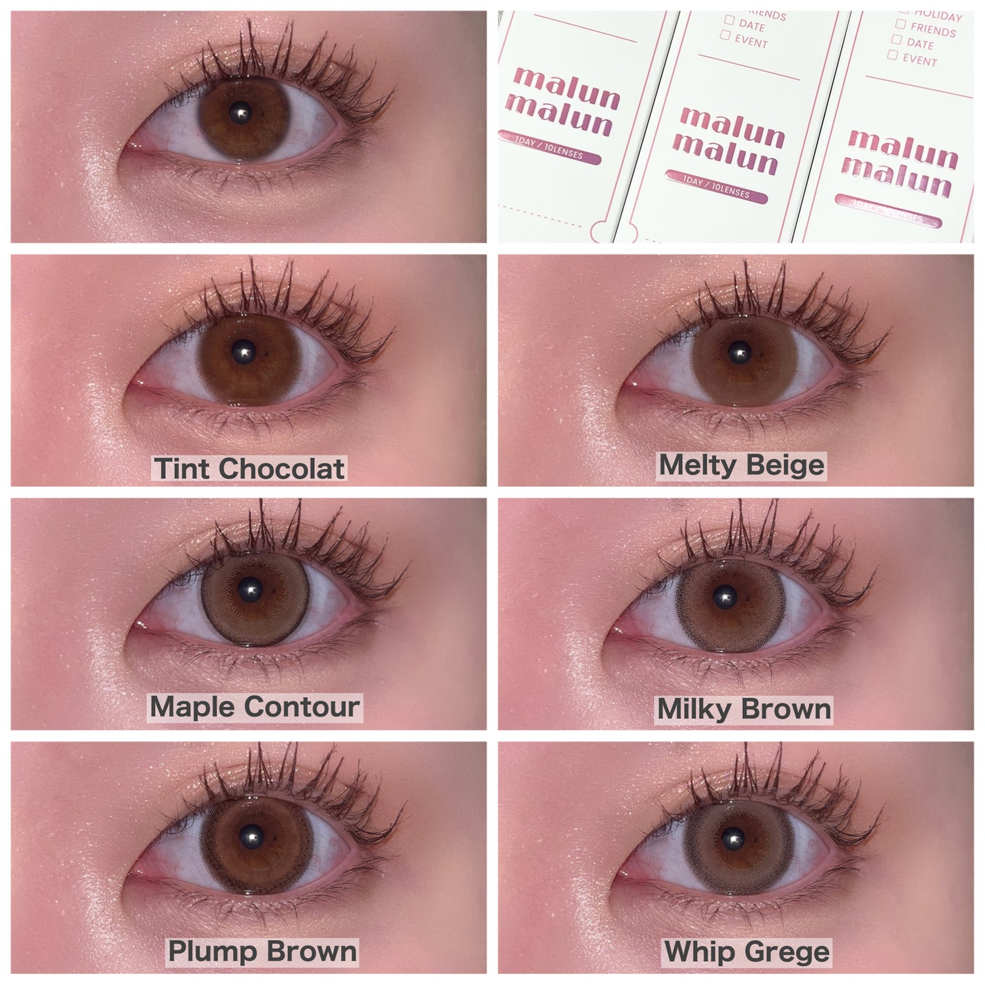 マランマラン ワンデー/malun malun/ワンデー(1DAY)カラコンを使ったクチコミ(2枚目)