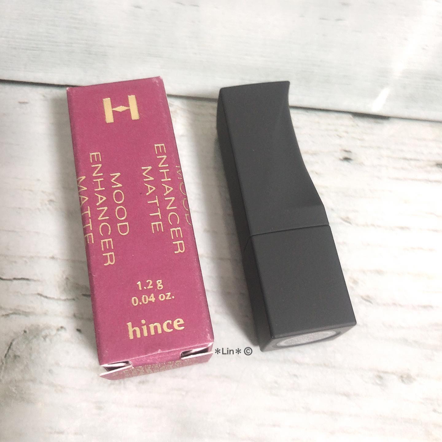 ムードインハンサーマット  M004 ソフトデマンド/hince/口紅を使ったクチコミ（3枚目）