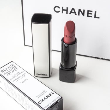 CHANEL ルージュ アリュール ヴェルヴェット ニュイ ブランシュのクチコミ「CHANEL 特別限定品
ルージュ アリュール ヴェルヴェット 
ニュイ ブランシュ
06:0.....」（3枚目）