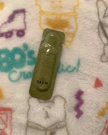 BAUM モイスチャライジング オイルのクチコミ「化粧水の後に使うオイルみたいです。
ウッド系の香りです。
アルコール臭は強めです。
よく振って.....」（1枚目）