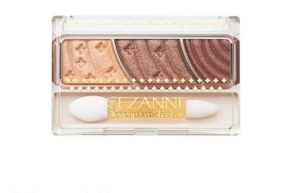 トーンアップアイシャドウ/CEZANNE/アイシャドウパレットを使ったクチコミ(1枚目)