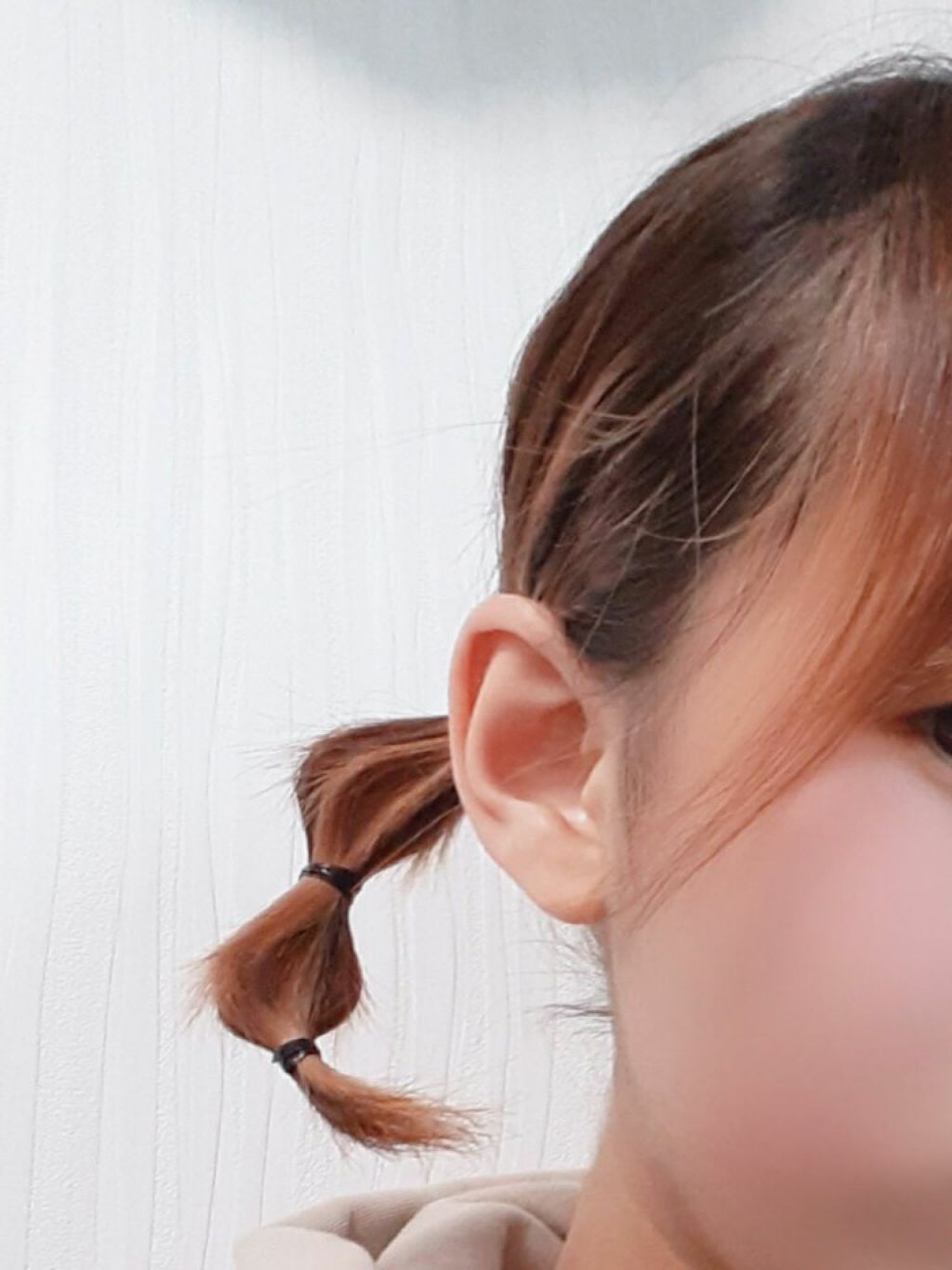 からまないゴム S ブラック/DAISO/ヘアアクセサリーを使ったクチコミ(3枚目)