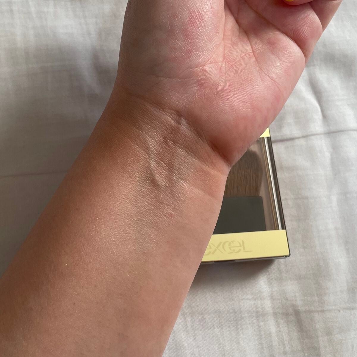 オーラティック ブラッシュ/excel/パウダーチークを使ったクチコミ(3枚目)