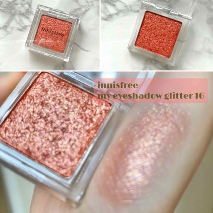 マイアイシャドウ グリッター/innisfree/単色アイシャドウを使ったクチコミ(1枚目)