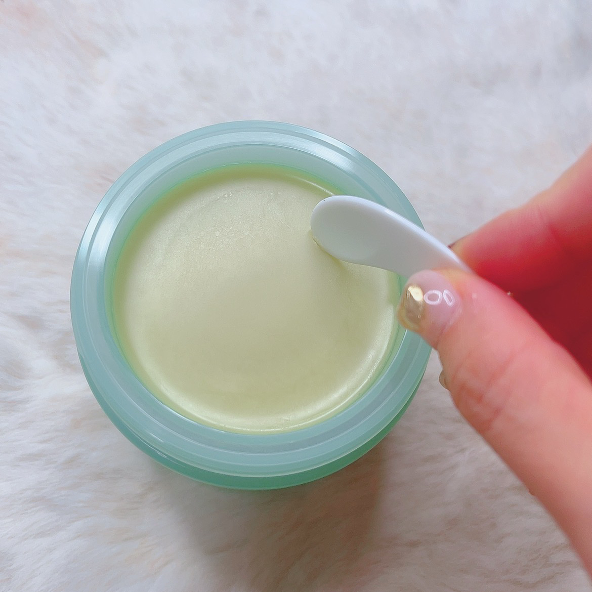 グリーンティーピュアクレンジングバームⅡ/YADAH/クレンジングバームを使ったクチコミ（2枚目）