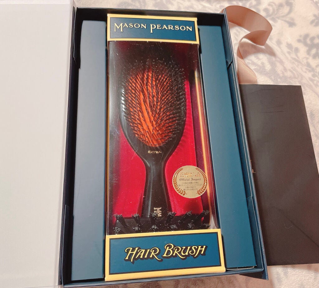 エクストラスモールブリッスル/メイソンピアソン/ヘアブラシを使ったクチコミ(1枚目)