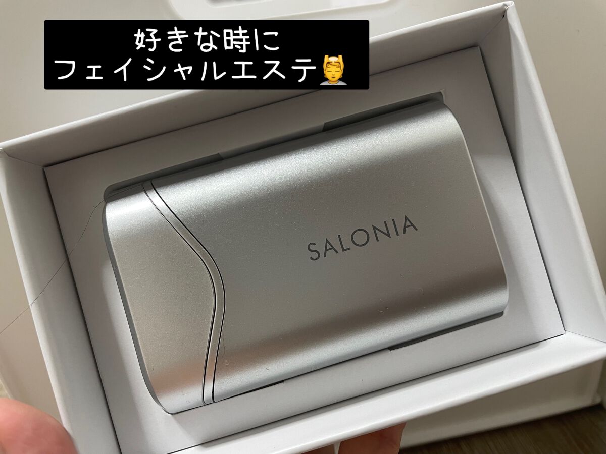 RF フェイシャルリフト/SALONIA/美顔器・マッサージを使ったクチコミ(1枚目)