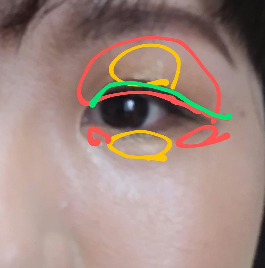 カレンデュラアイシャドウリキッド/SHIRO/リキッドアイシャドウを使ったクチコミ（3枚目）