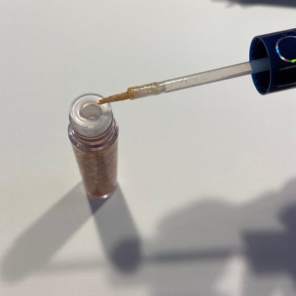 リキッド グリッター シャドウ/rom&nd/グリッターを使ったクチコミ(3枚目)