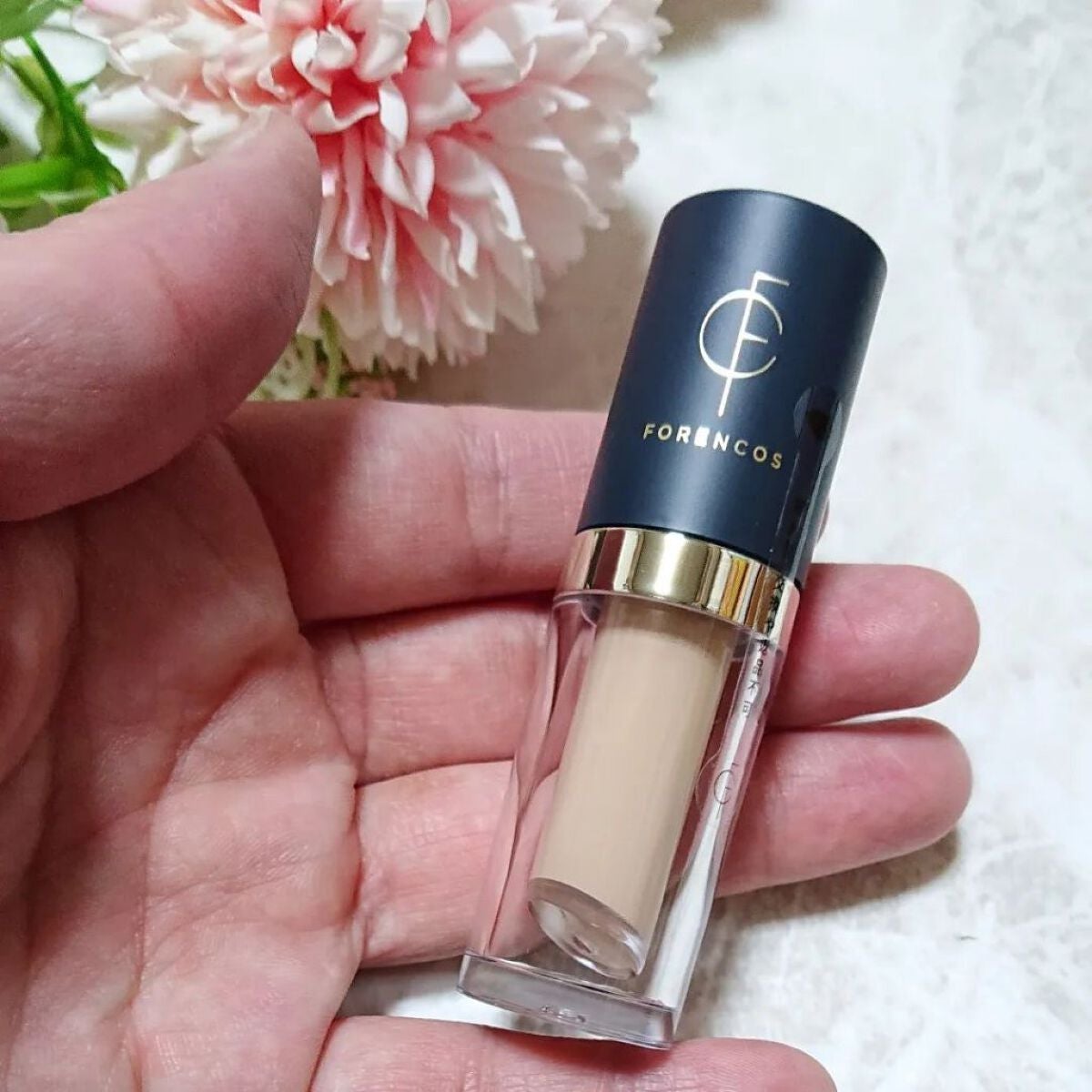 タトゥーウォータープルーフスカーコンシーラー/フォレンコス/リキッドコンシーラーを使ったクチコミ(2枚目)