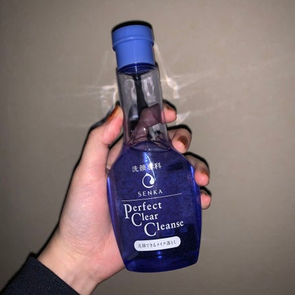 洗顔専科 パーフェクトクリアクレンズ/SENKA(専科)/クレンジングジェルを使ったクチコミ(6枚目)