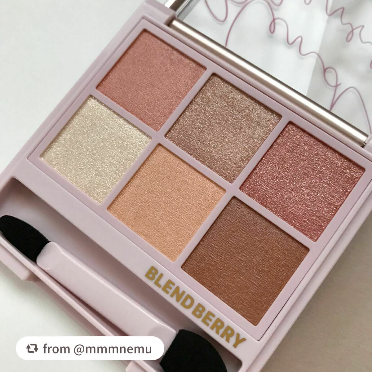 オーラクリエイション/BLEND BERRY/アイシャドウパレットを使ったクチコミ(5枚目)