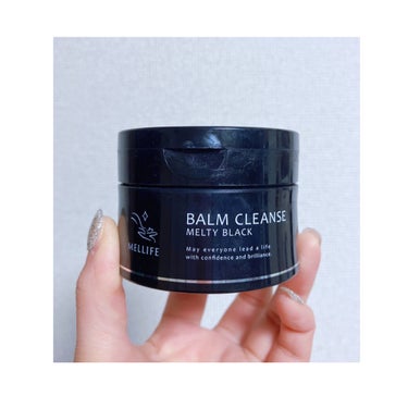 MELLIFE BALM CLEANSE メルティブラックのクチコミ「使い切りシリーズ。

1枚目はMELLIFEのクレンジングバーム。
眉メイクが思うように落ちな.....」（1枚目）