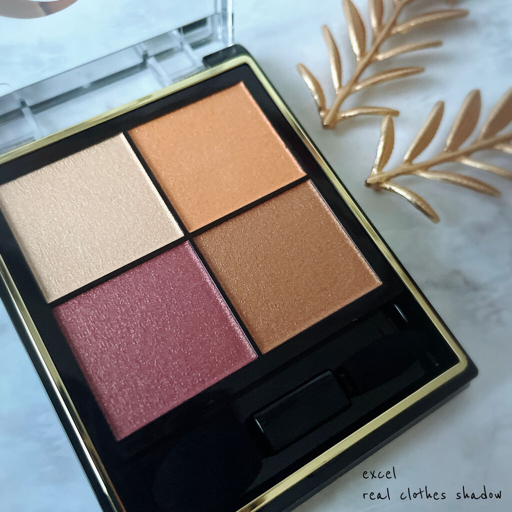 リアルクローズシャドウ/excel/アイシャドウパレットを使ったクチコミ（1枚目）