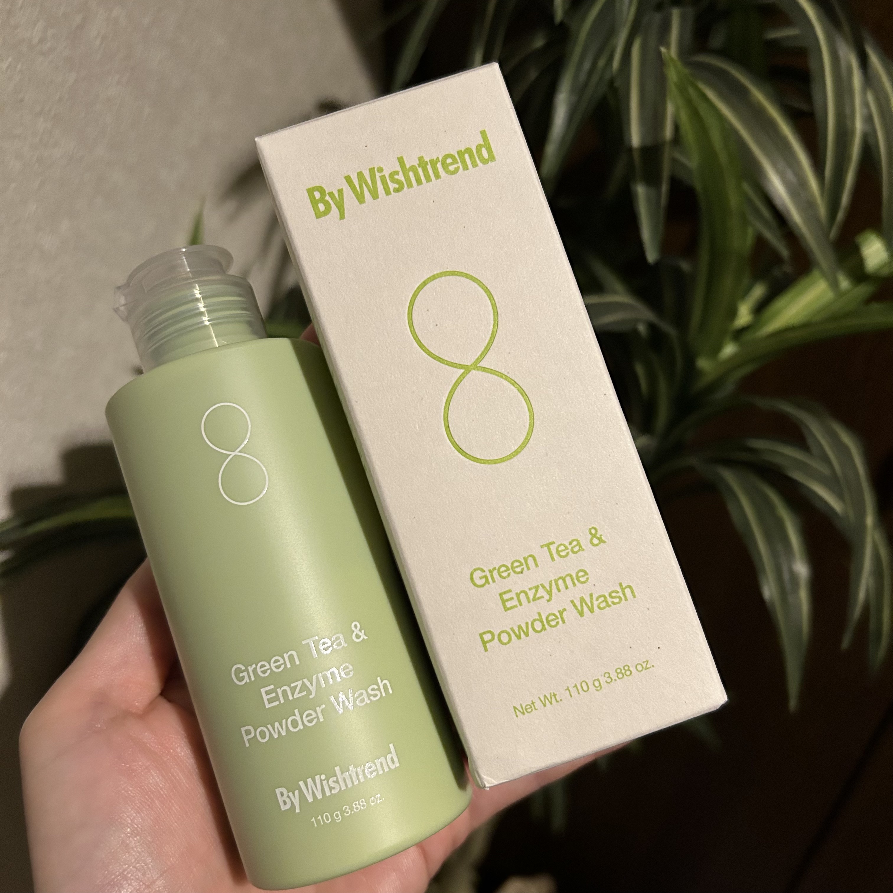 グリーンティー&エンザイムパウダーウォッシュ/By Wishtrend/洗顔パウダーを使ったクチコミ（1枚目）