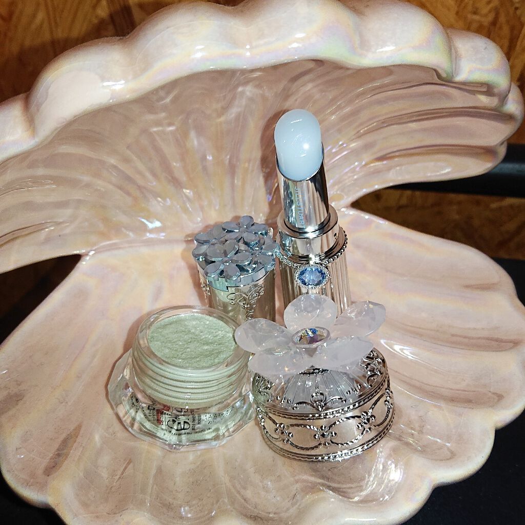 サムシングピュアブルー セント　マイリップス/JILL STUART/口紅を使ったクチコミ（2枚目）