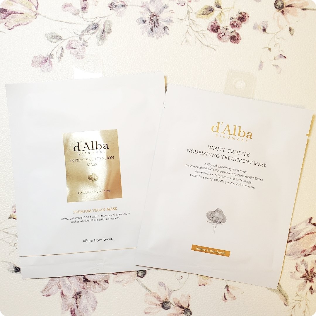 ホワイトトリュフナリシングトリートメントマスク/ダルバ/シートマスク・パックを使ったクチコミ（1枚目）