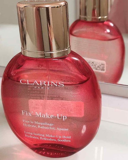 フィックス メイクアップ/CLARINS/ミスト状化粧水を使ったクチコミ(1枚目)