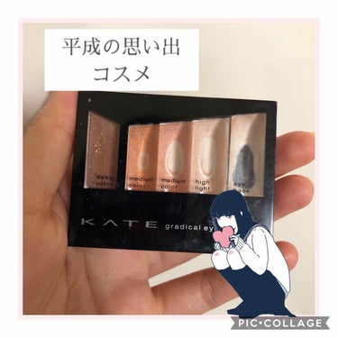 グラディカルアイズS/KATE/アイシャドウパレットを使ったクチコミ（1枚目）