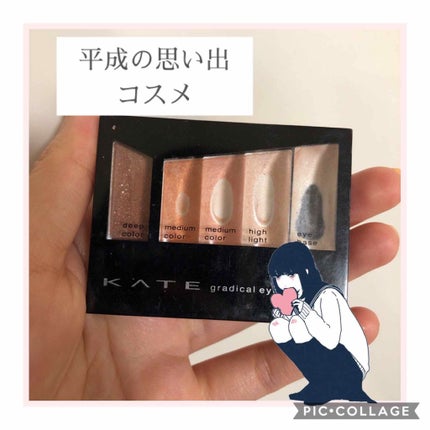 グラディカルアイズS/KATE/アイシャドウパレットを使ったクチコミ(1枚目)