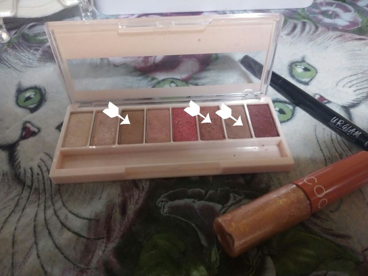 8色アイパレット/KIREI FACTORY/アイシャドウパレットを使ったクチコミ(1枚目)