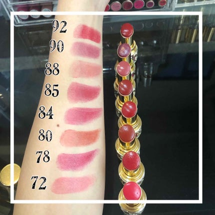 ルージュ ヴォリュプテ シャイン/YVES SAINT LAURENT BEAUTE/口紅を使ったクチコミ(3枚目)