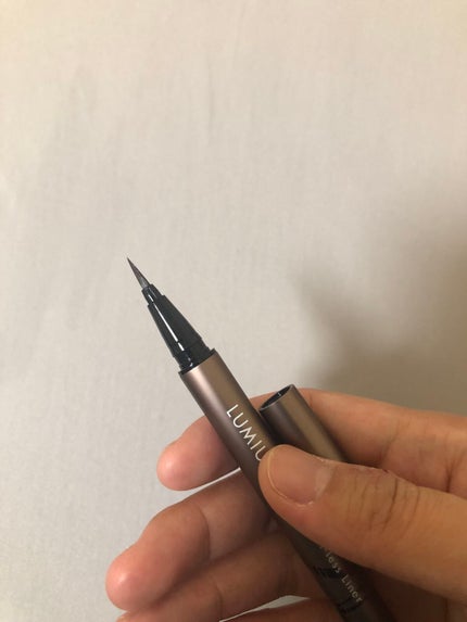 スキルレスライナー/LUMIURGLAS/リキッドアイライナーを使ったクチコミ(3枚目)