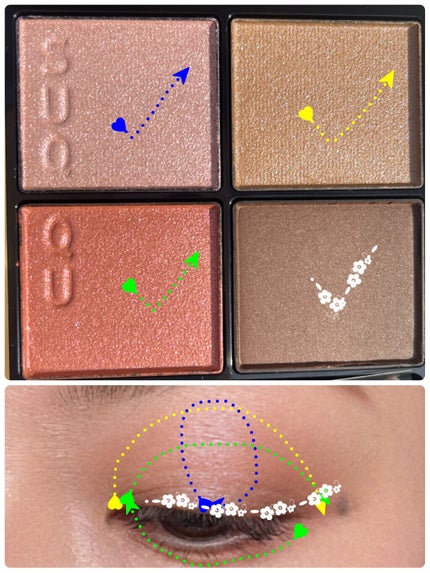 シグニチャー カラー アイズ/SUQQU/アイシャドウパレットを使ったクチコミ(3枚目)