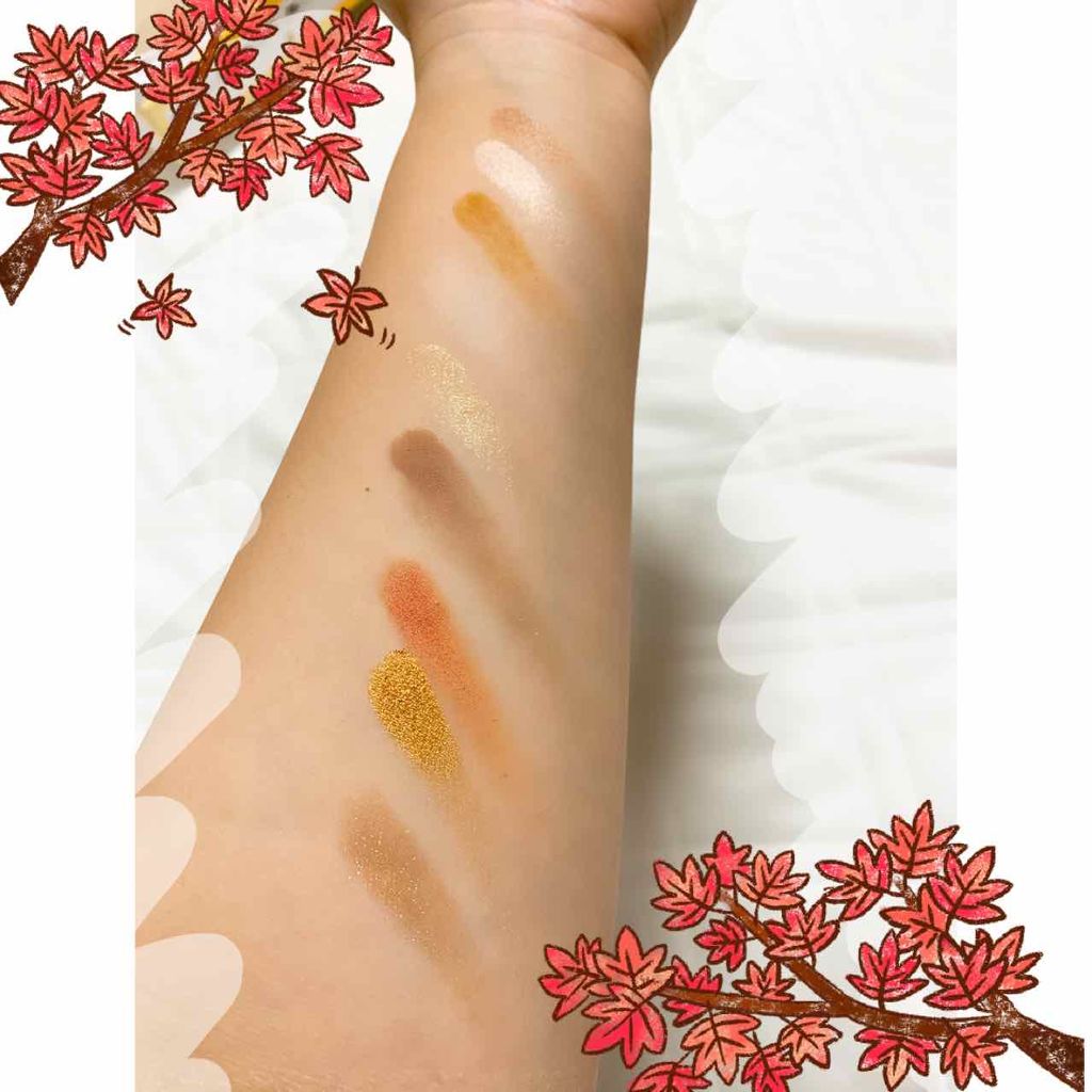 VenusMarble 9色アイシャドウパレット/Venus Marble/アイシャドウパレットを使ったクチコミ（3枚目）