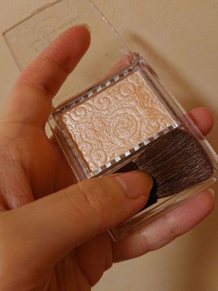 パールグロウチーク/CEZANNE/パウダーチークを使ったクチコミ(3枚目)