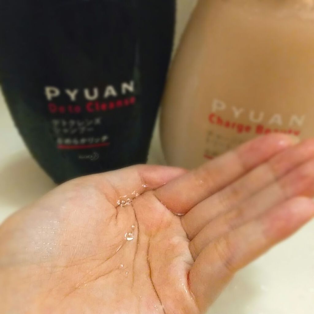 ピュアン デトクレンズシャンプー/チャージビューティトリートメント なめらかリッチ/ピュアン/シャンプー・コンディショナーを使ったクチコミ(2枚目)