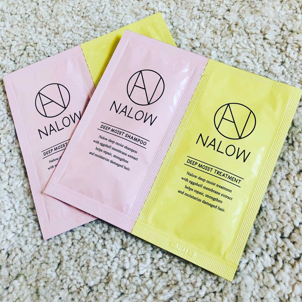 ディープモイスト シャンプー/トリートメント/NALOW/市販シャンプーを使ったクチコミ(1枚目)