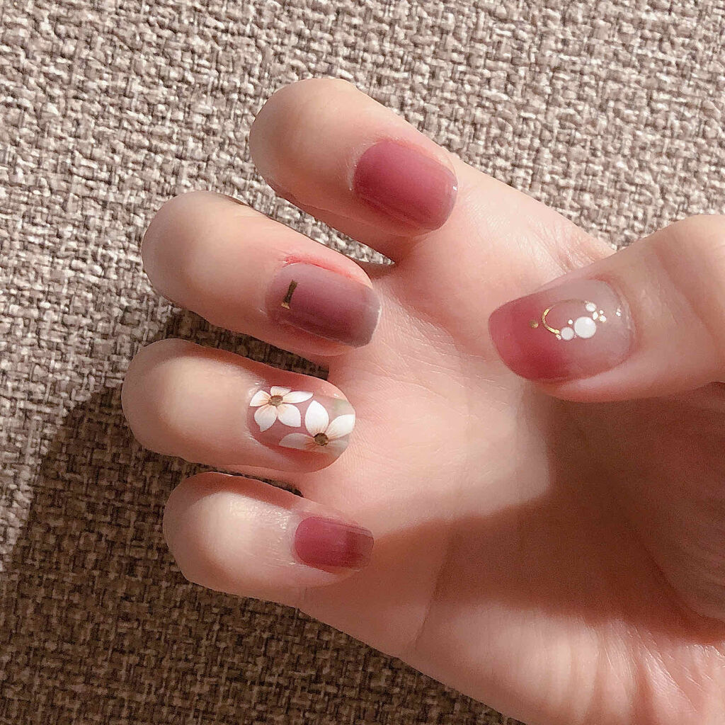 ボリュームジェルトップコート/ネイルネイル/ネイルトップコートを使ったクチコミ（1枚目）