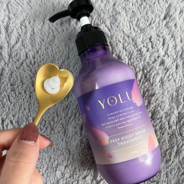 YOLU ヨル サクラ ディープナイトリペア ヘアバームマスクのクチコミ「春限定のYOLU🌸

サクラナイトリペアシリーズ 
サクラディープナイトリペア
シャンプー･ト.....」（3枚目）